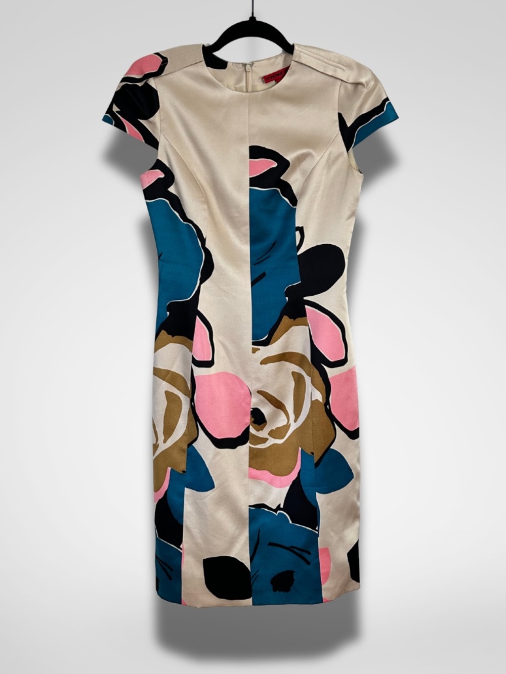 Vivienne Tam 100% Silk Midi Dress